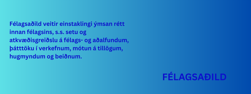 Félagsaðild
